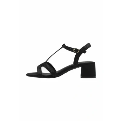Image of Tamaris Sandals, Women&#039;s, Size: 5, Black shoes