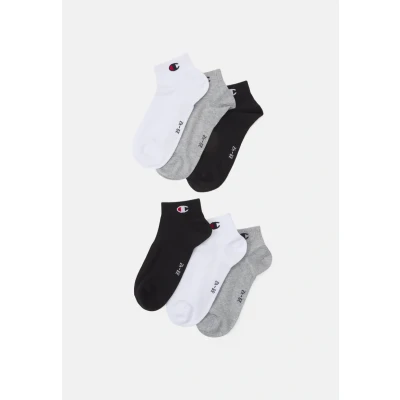 Image of Champion Quarter Socks 6 PACK Unisex Sports socks, Size: 8, Grey
