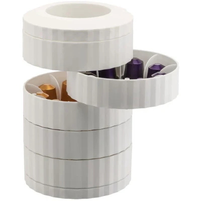 Image of Alessi Plisse Capsule Holder White MDL19