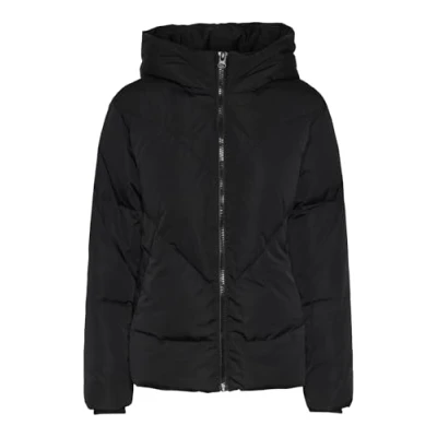 Image of YAS Yasirima Jacket Down jacket, Women&#039;s, Size: XL, Black