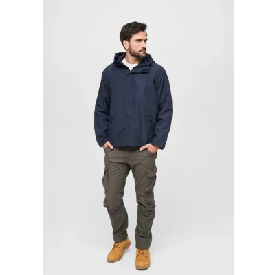 Image of Brandit Men&#039;s Windbreaker Frontzip Jacket, Navy, 4XL