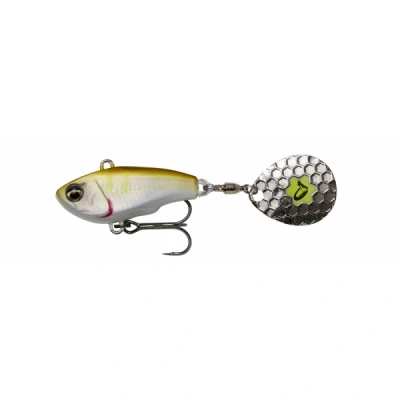 Image of Savage Gear Fat Tail Spin Sinking Jig Spinner, Size/Weight/Colour: 5.5 cm/9 g/Ayu