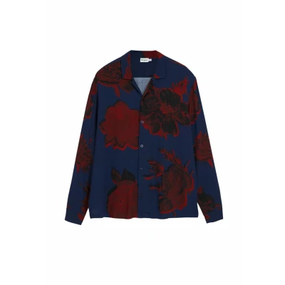 Image of Desigual Men&#039;s Cam_tossa T Shirt, Blue, L