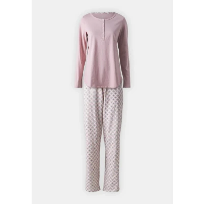 Image of Calida Lovely Nights Pyjamas, Women&#039;s, Size: 22/24, Rose bud