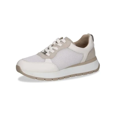 Image of CAPRICE Women&#039;s 9 23704 42 Sneaker, White Comb, 8 UK