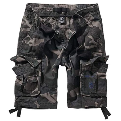 Image of Brandit Men&#039;s Pure Vintage Shorts, Darkcamo, 5XL