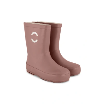 Image of Mikk line Children&#039;s Wellington Boots, Lined Rain Waterproof Shoes &amp; Burlwood, 23 EU