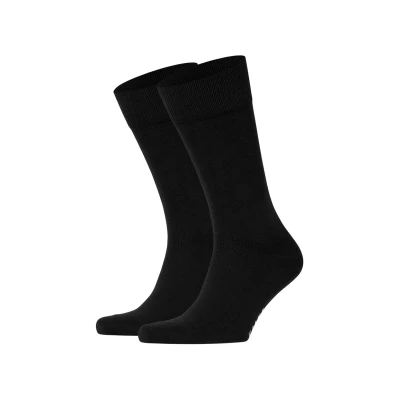 Image of Falke Happy 2Pack everyday casual Socks, Women&#039;s, Size: 5.5 8, Black