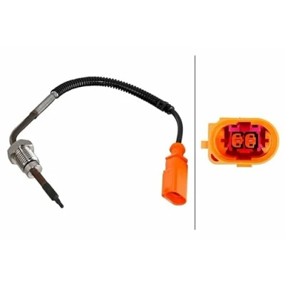 Image of Sensor, exhaust gas temperature HELLA 6PT 010 376 681