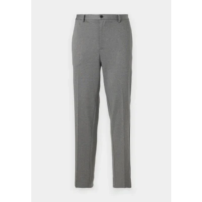 Image of JACK &amp; JONES Men&#039;s Jjejaxon Jersey Trouser Fabric, Dark Grey Melange/Fit: Slim Fit, 62