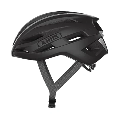 Image of ABUS StormChaser ACE Road Bike Helmet Lightweight Bicycle for Cycling, Gravel Tours and Cyclocross Men Women Size L, Black