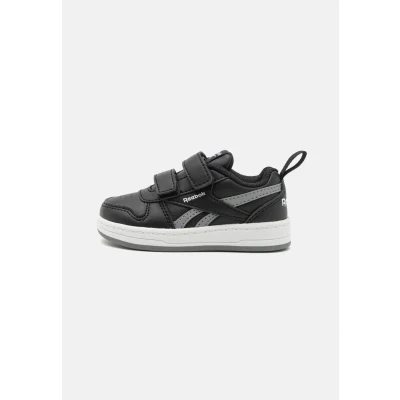 Image of Reebok Classic Royal Prime 2.0 TWO Strap Unisex Trainers for kids, Size: 4, Black/grey/white shoes