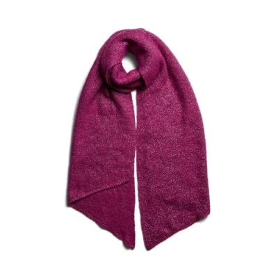 Image of PIECES Pcpyron Long Scarf Lurex Noos BC, Festival fuchsia/detail: silver lurex, Einheitsgröße