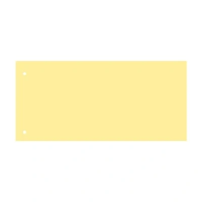 Image of Kangaro Divider Strips, Paper, Yellow, 120x225mm