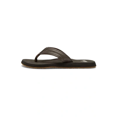 Image of Quiksilver Monkey Wrench Core Slider Sandals for Men, Brown 1, 10 UK