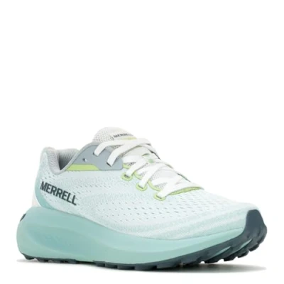 Image of Merrell Morphlite Trainers, Women&#039;s, Size: 8, White/frost blue Textile/synthetics