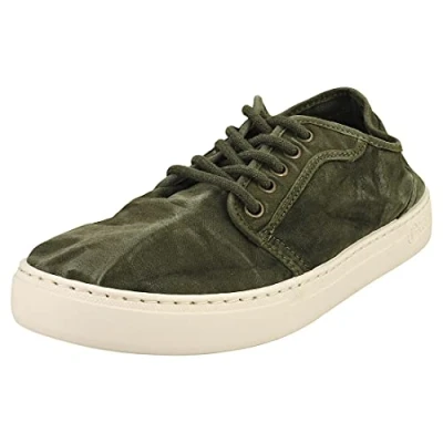 Image of Natural World OLD Narciso Trainers, Men&#039;s, Size: 9, Kaki Cotton