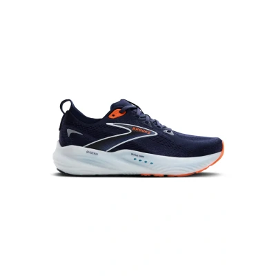 Image of Brooks Glycerin 22 Road running shoes, Men&#039;s, Size: 9, Peacoat blue ribbon orange Textile