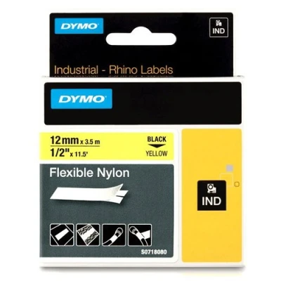 Image of Dymo Rhino Pro 18490 12mm Industrial Nylon Tape