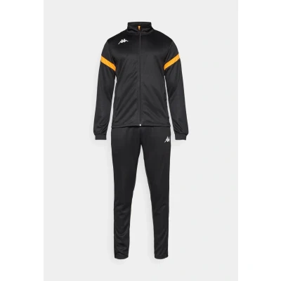 Image of Kappa Dalcito SET Tracksuit, Men&#039;s, Size: Small, Black/orange