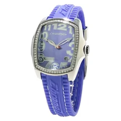 Image of Chronotech Womens Analogue Quartz Watch with Rubber Strap CT7016LS 12,