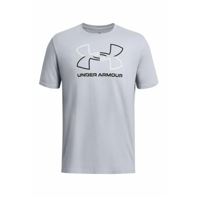 Image of Under Armour Foundation Update Print Tshirt Mod gray medium heather, Men&#039;s, Size: XS, heather