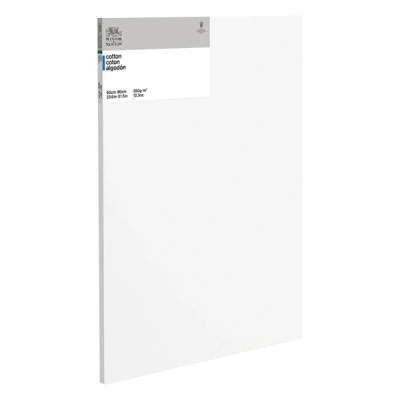 Image of Winsor &amp; Newton 6201076 Stretched Canvas, Cotton, White, 60 x 80 45 cm
