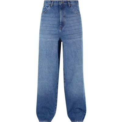 Image of Urban Classics Heavy Ounce Relaxed fit jeans, Men&#039;s, Size: 31, New mid blue washed