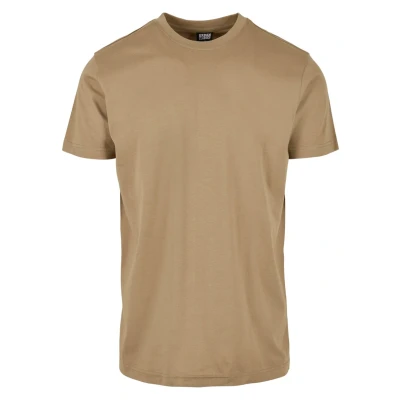 Image of Urban Classics Men&#039;s T Shirt, Khaki + Red Wine, L