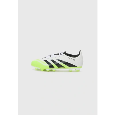 Image of adidas Unisex Club Firm Multi Ground Football Boots, Cloud White Core Black Lucid Lemon, 2.5 UK Child