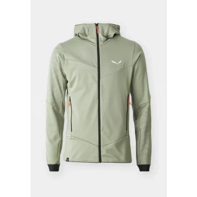 Image of Salewa Men&#039;s Sella Crevasse Hd Jacket M Hooded, Shadow,