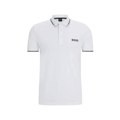 Image of BOSS Paddy PRO Polo shirt, Men&#039;s, Size: Small, White