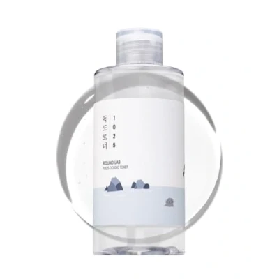 Image of ROUND LAB Dokdo Toner Exfoliates Dead Skin Cells, Provides with Long Lasting Moisture, Moisturising, Aqueous (6.76fl.oz)