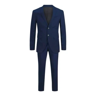 Image of JACK &amp; JONES Men&#039;s Jprfranco Suit Ps, Medieval Blue, 72