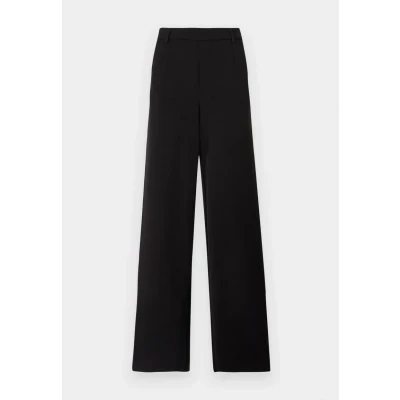 Image of VILA Vivarone HW WIDE NOOS Trousers, Women&#039;s, Size: 6, Black