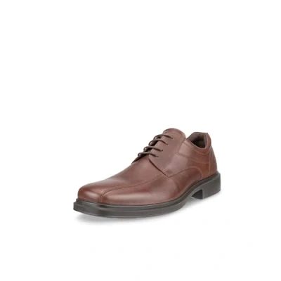 Image of ECCO Helsinki 2 Smart laceups, Men&#039;s, Size: 8, Brown Leather