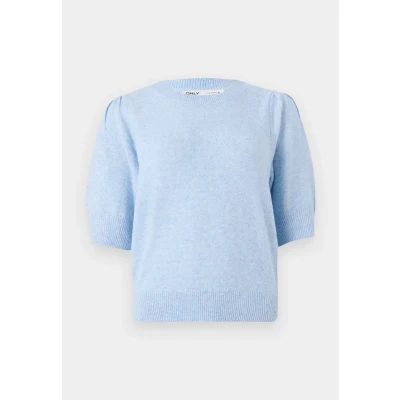 Image of ONLY Female Knitted Jumper Onlrica Jumper, Little Boy Blue, M