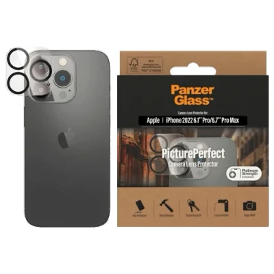 Image of Panzerglass Tempered Glass Camera Protector Apple iPhone 14 Pro/14 Pro Max