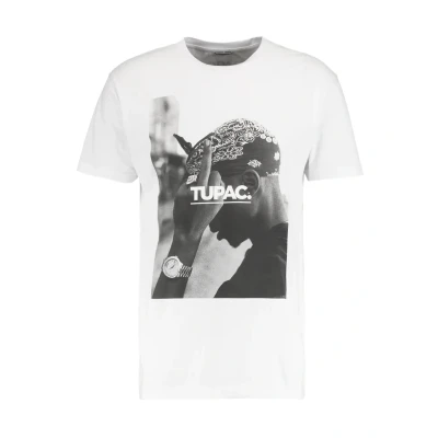 Image of Mister Tee Print Tshirt, Men&#039;s, Size: Small, White