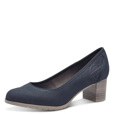 Image of s.Oliver Classic heels, Women&#039;s, Size: 6, Navy Synthetics
