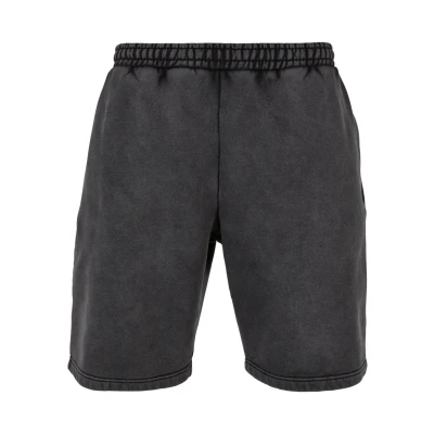 Image of Urban Classics Heavy Washed Shorts, Men&#039;s, Size: 3XL, Black