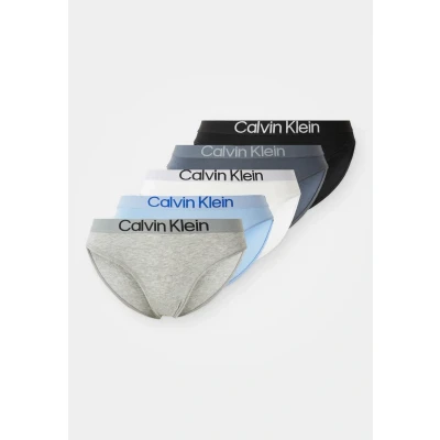 Image of Calvin Klein Underwear Extra SOFT 5 PACK Briefs, Women&#039;s, Size: XS, Black/white/grey/eggshell