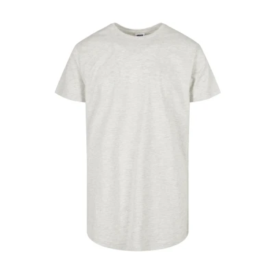 Image of Urban Classics Shaped LONG Basic Tshirt, Men&#039;s, Size: 5XL, Lightgrey