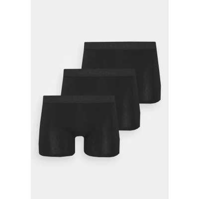 Image of JACK &amp; JONES Men&#039;s Trunks 3 Boxer Multipack, Black (12127816)., XXL