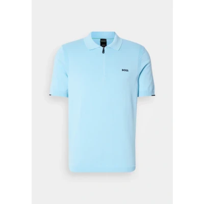 Image of BOSS EVER Polo shirt, Men&#039;s, Size: Large, Light pastel blue