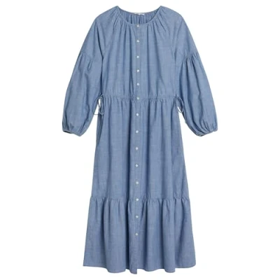 Image of Levi&#039;s Shirt dress, Women&#039;s, Size: Large, Honestly happy