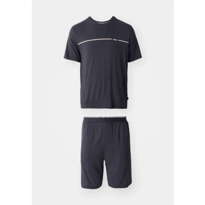 Image of BOSS Short SET Pyjamas, Men&#039;s, Size: Medium, Dark grey