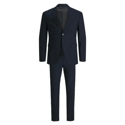 Image of Jack &amp; Jones Jprfranco SUIT PLUS SIZE Suit, Men&#039;s, Size: 54R, Medieval blue