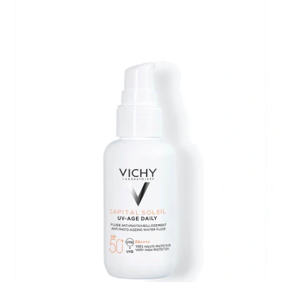 Image of VICHY Capital Soleil UV Age Daily SPF 50+ Invisible Sun Cream with Niacinamide 40ml 