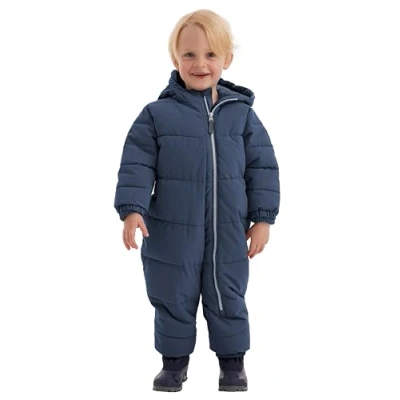 Image of first instinct by killtec FIOW 32 MNS ONPC Down Overall/Snowsuit with Hood Dark Blue